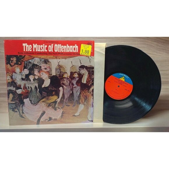 Rene Leibowitz The Music of Offenbach Classical LP Paris Philharmonic Orchestra - Picture 1 of 6